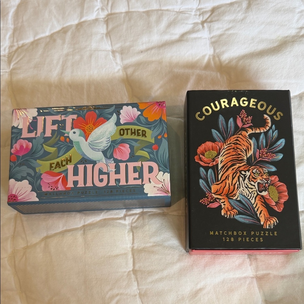 Colorful Matchbox Puzzles Set